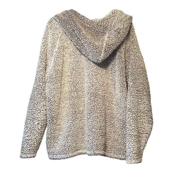 EDDIE BAUER FLEECE PULL OVER TAN WOMEN XXL - Picture 2 of 3